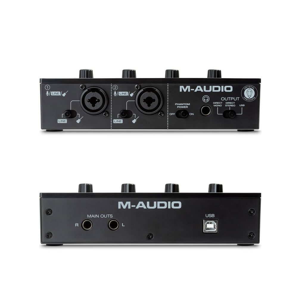 CARTE SON EXTERNE USB M-AUDIO M-TRACK DUO