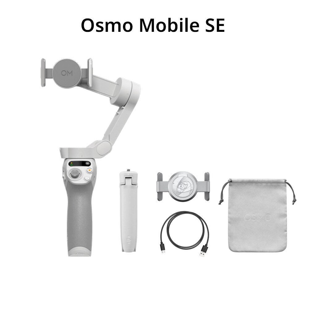 DJI OSMO MOBILE SE STABILISATEUR VIDEO POUR SMARTPHONE (GRIS)