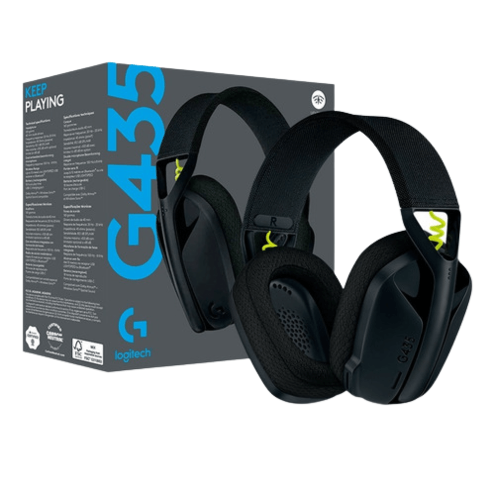 CASQUE GAMER SANS FIL 2.4GHZ ET BLUETOOTH LOGITECH G435