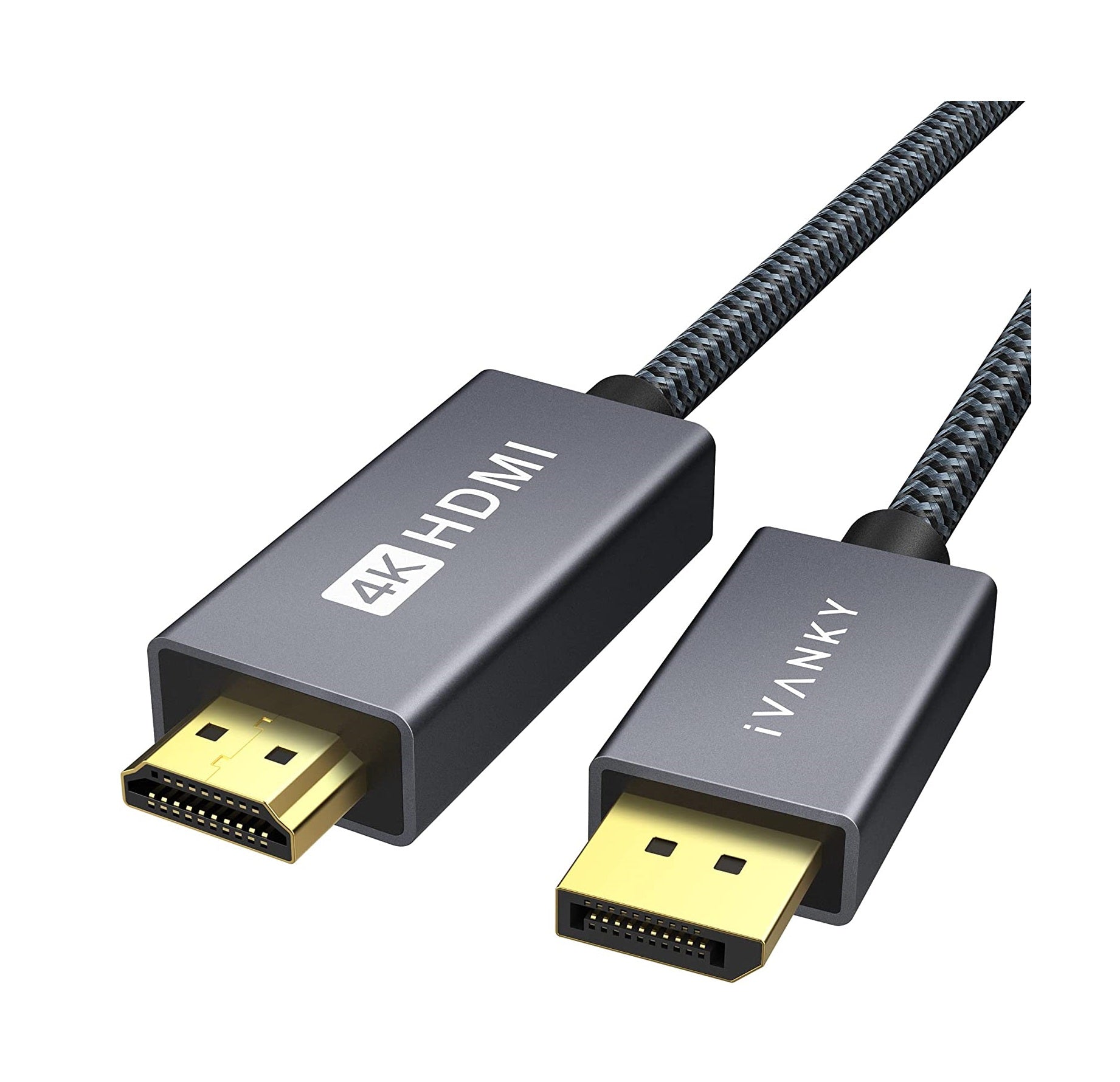 CABLE DISPLAYPORT MALE VERS HDMI MALE 1080@60 2M IVANKY