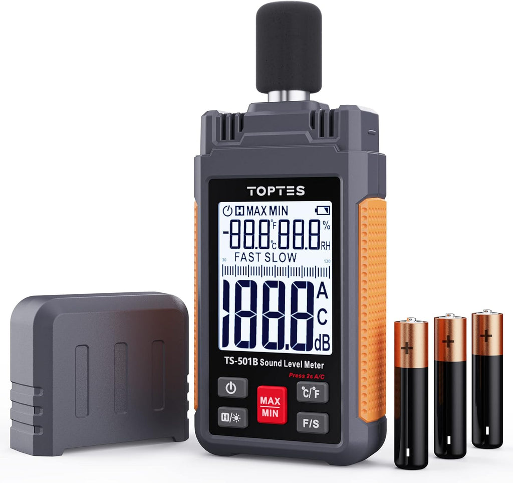 SONOMETRE NUMERIQUE TOPTES TS-501B (OUTIL DE MESURE DU NIVEAU DE BRUIT)
