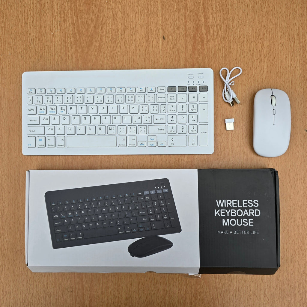 PACK CLAVUER ET SOURIS SANS FIL 2.4GHZ BLUETOOTH RECHARGEABLE GENERIC (AZERTY/QWERTY)