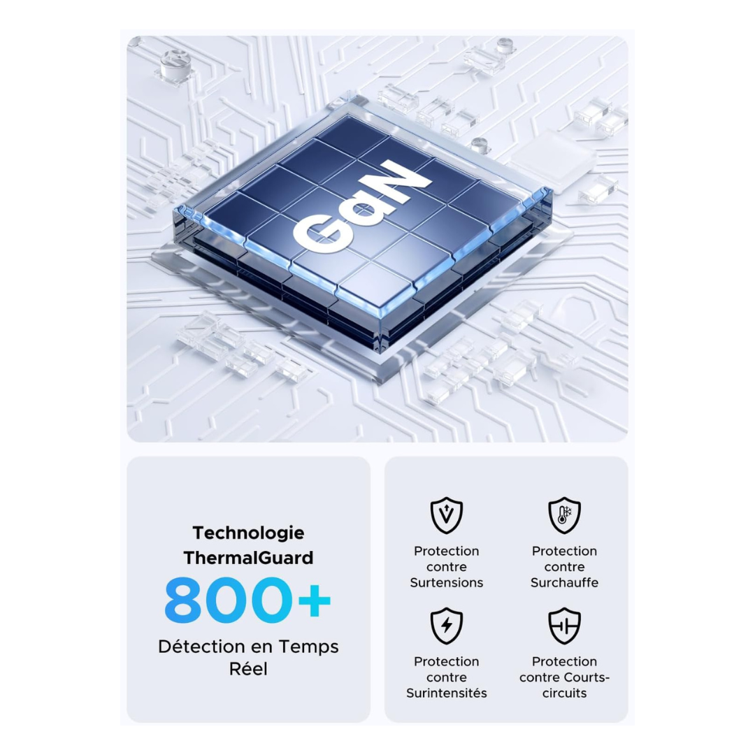 STATION DE CHARGE RAPIDES  8 PORTS UGREEN