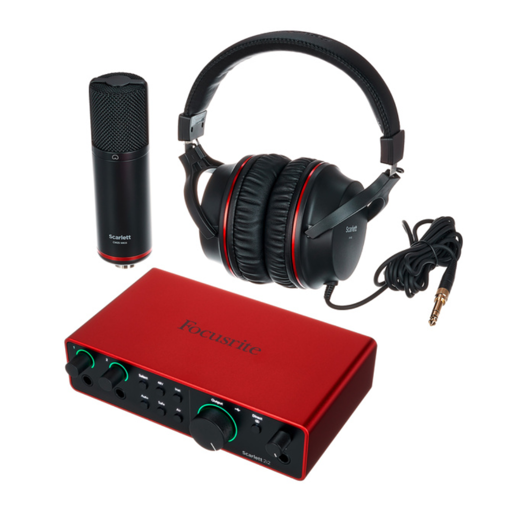 PACK FOCUSRITE SCARLETT 2I2 STUDIO 4TH GENERATION