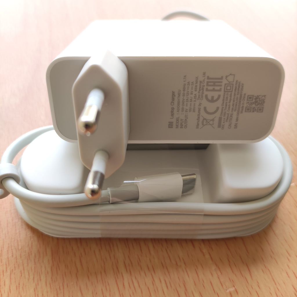 CHARGEUR RAPIDE USB-C 65W XIAOMI (CABLE INTEGRE 1.5M)