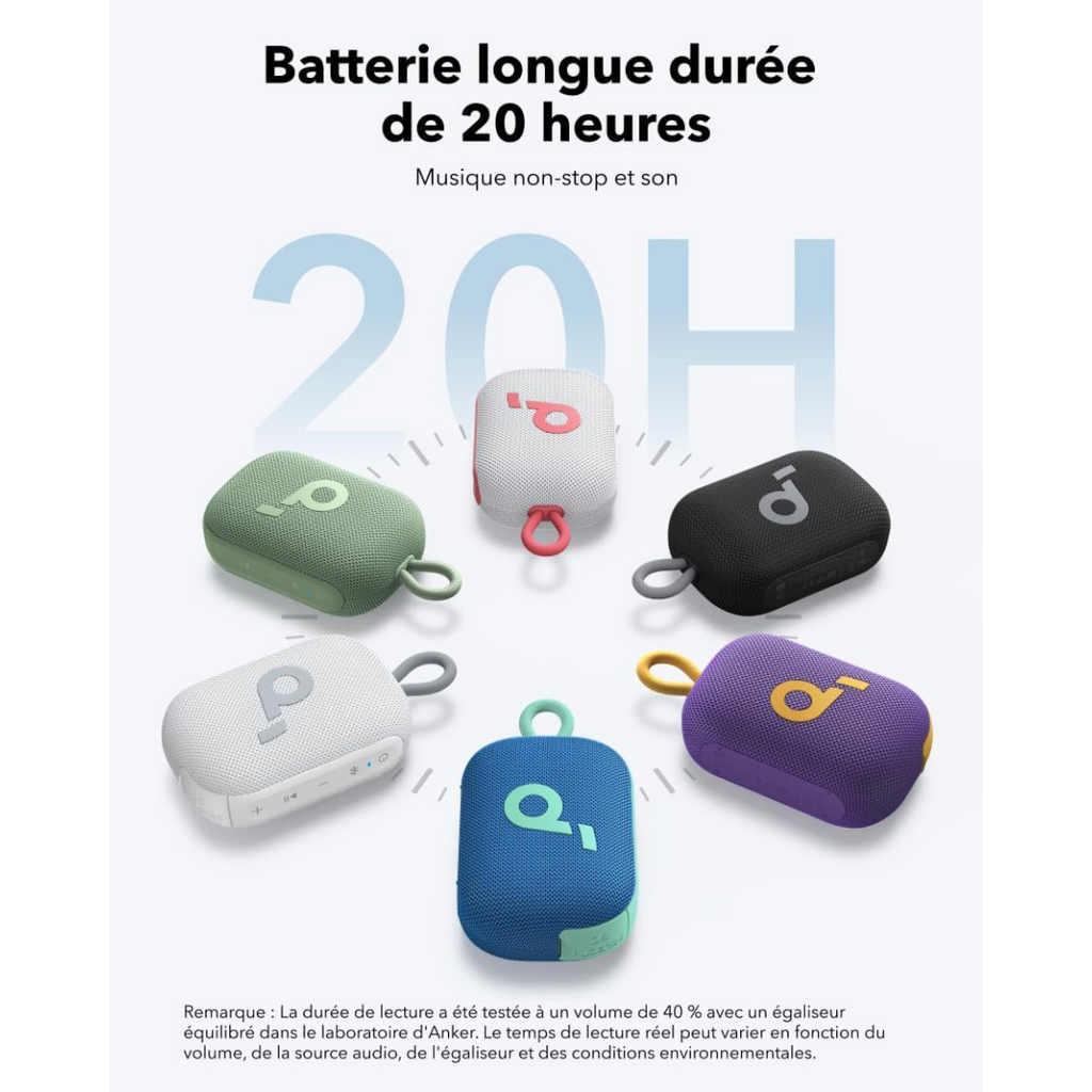 MINI ENCEINTE ANKER SOUNDCORE SELECT 4 GO (NOIR)