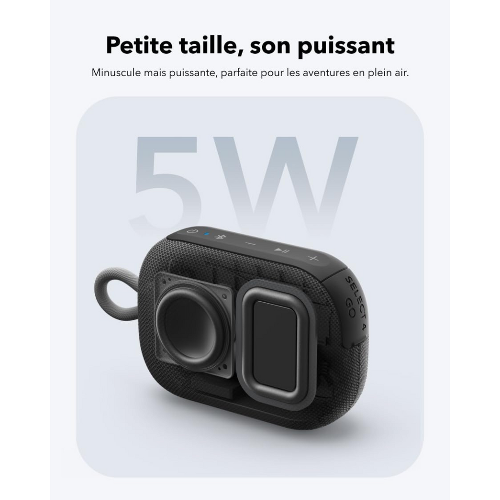 MINI ENCEINTE ANKER SOUNDCORE SELECT 4 GO (NOIR)