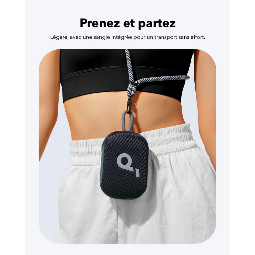 MINI ENCEINTE ANKER SOUNDCORE SELECT 4 GO (NOIR)