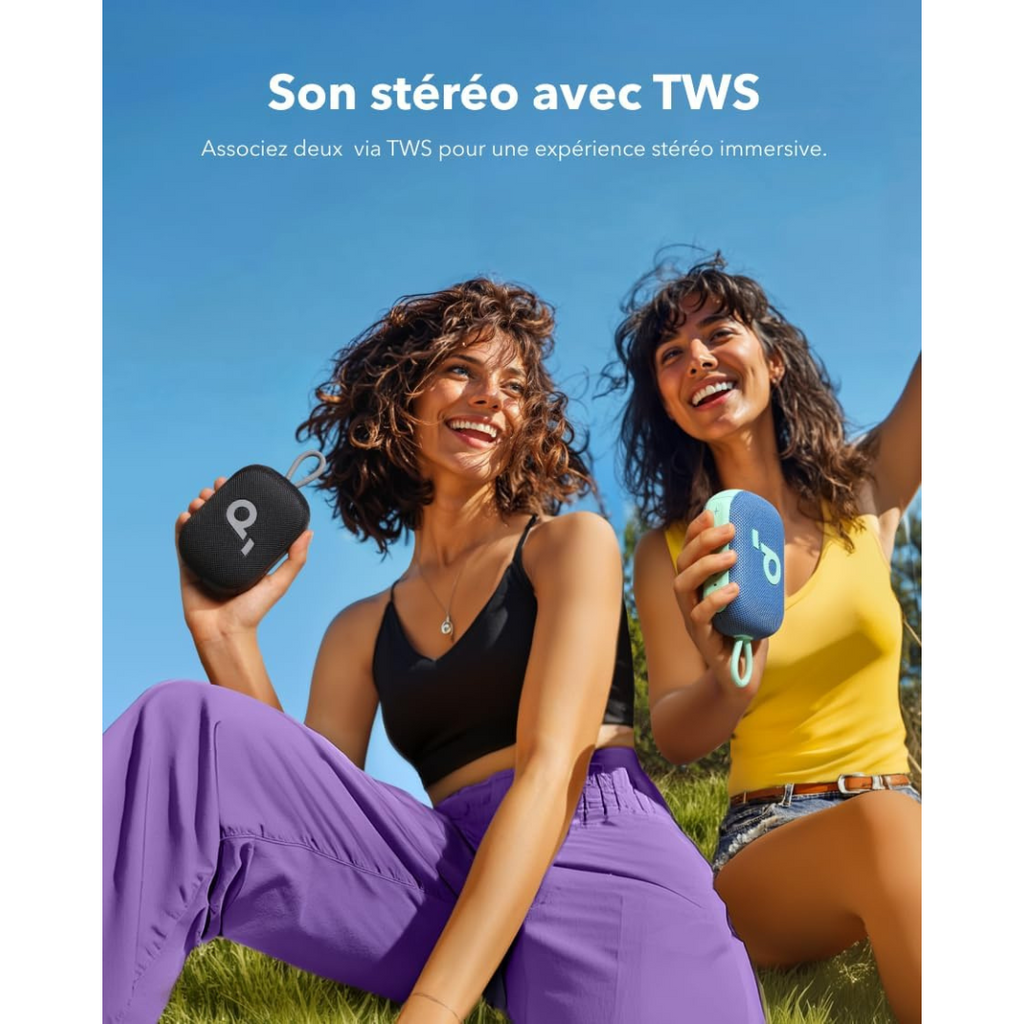 MINI ENCEINTE ANKER SOUNDCORE SELECT 4 GO (NOIR)