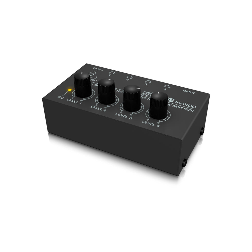 AMPLIFICATEUR POUR CASQUE AUDIO COMPACT BEHRINGER HA400