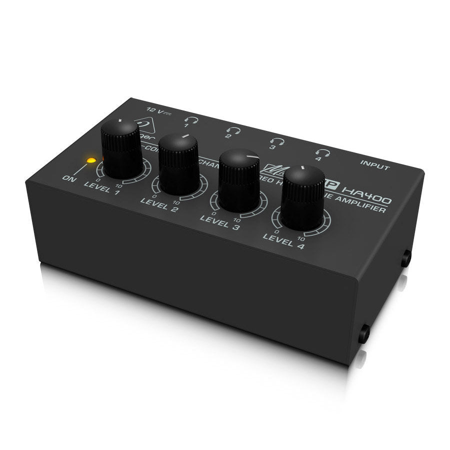 AMPLIFICATEUR POUR CASQUE AUDIO COMPACT BEHRINGER HA400
