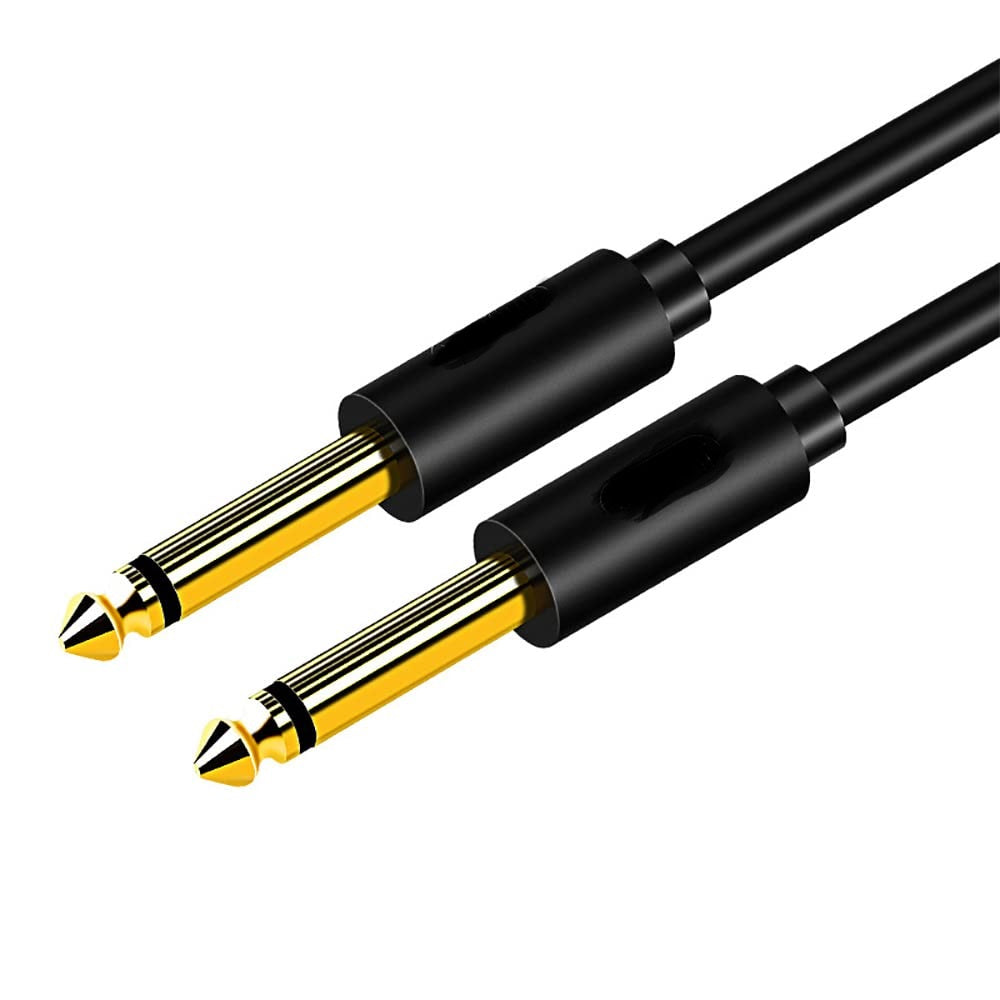 CABLE AUDIO JACK 6.35 MALE VERS JACK 6.35 MALE 5M