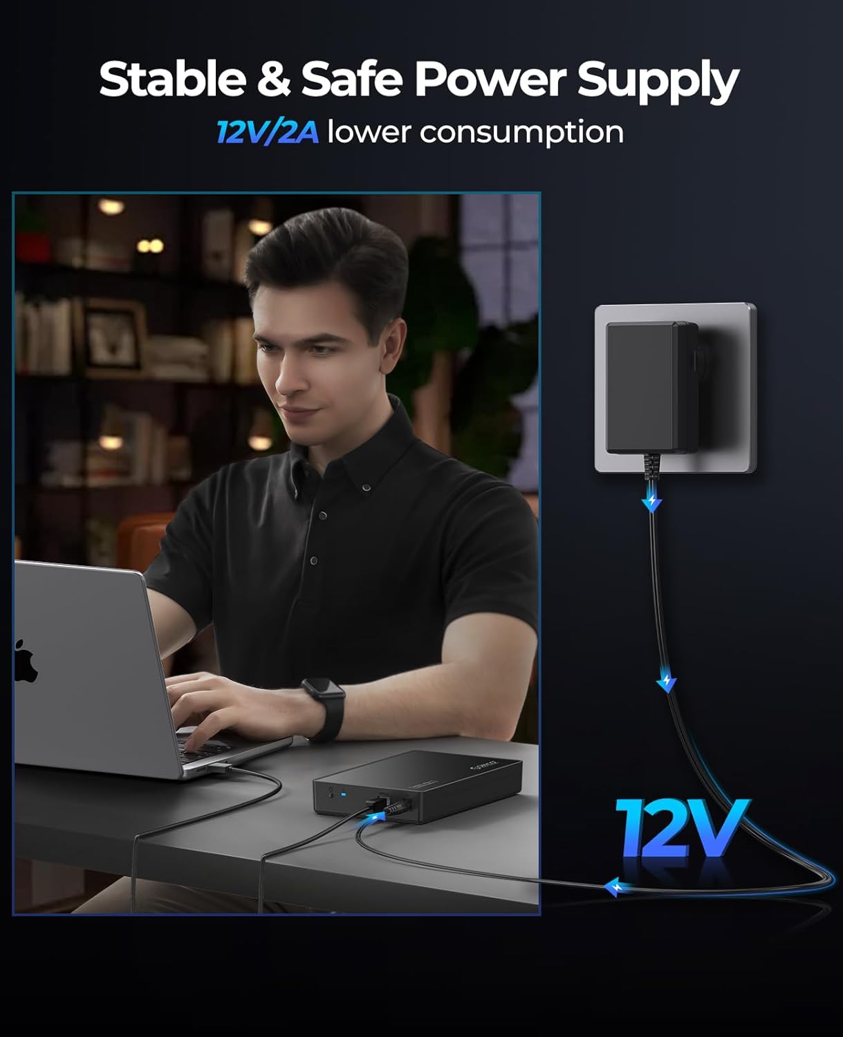 BOITIER POUR HDD SATA 2.5/3.5 ET SSD SATA 2.5 ORICO