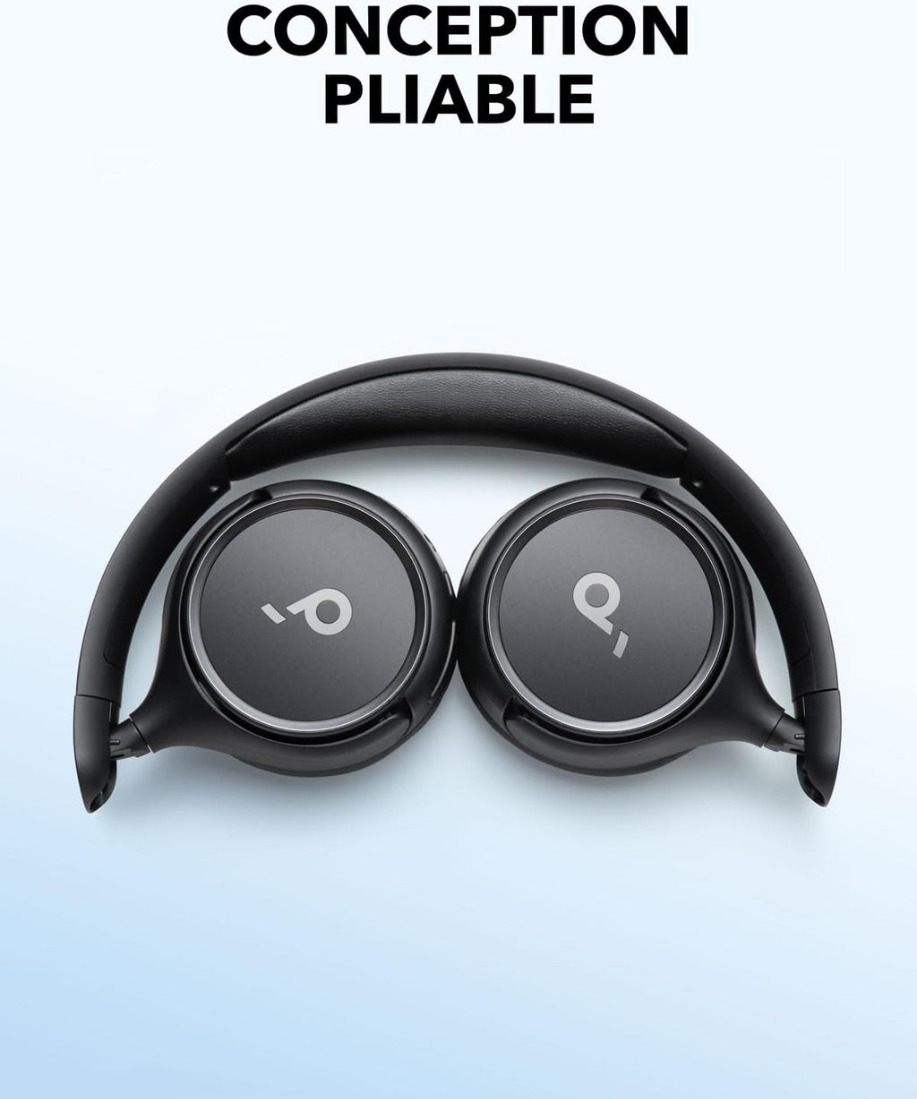 CASQUE BLUETOOTH SUPRA AURICULAIRE ANKER SOUNDCORE H30I (NOIR)