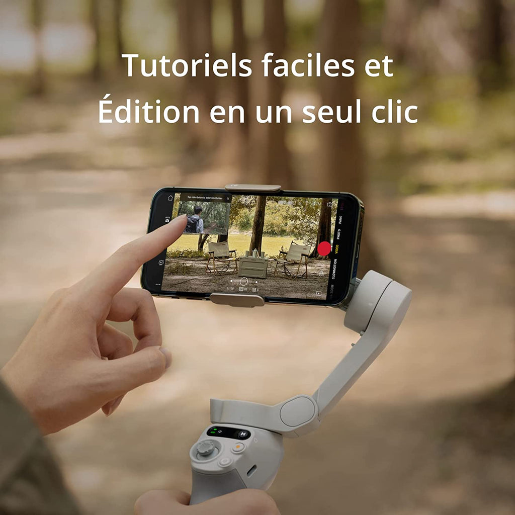 DJI OSMO MOBILE SE STABILISATEUR VIDEO POUR SMARTPHONE (GRIS)