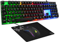 PACK CLAVIER ET SOURIS GAMING FILAIRE THE G-LAB COMBO YTTRIUM