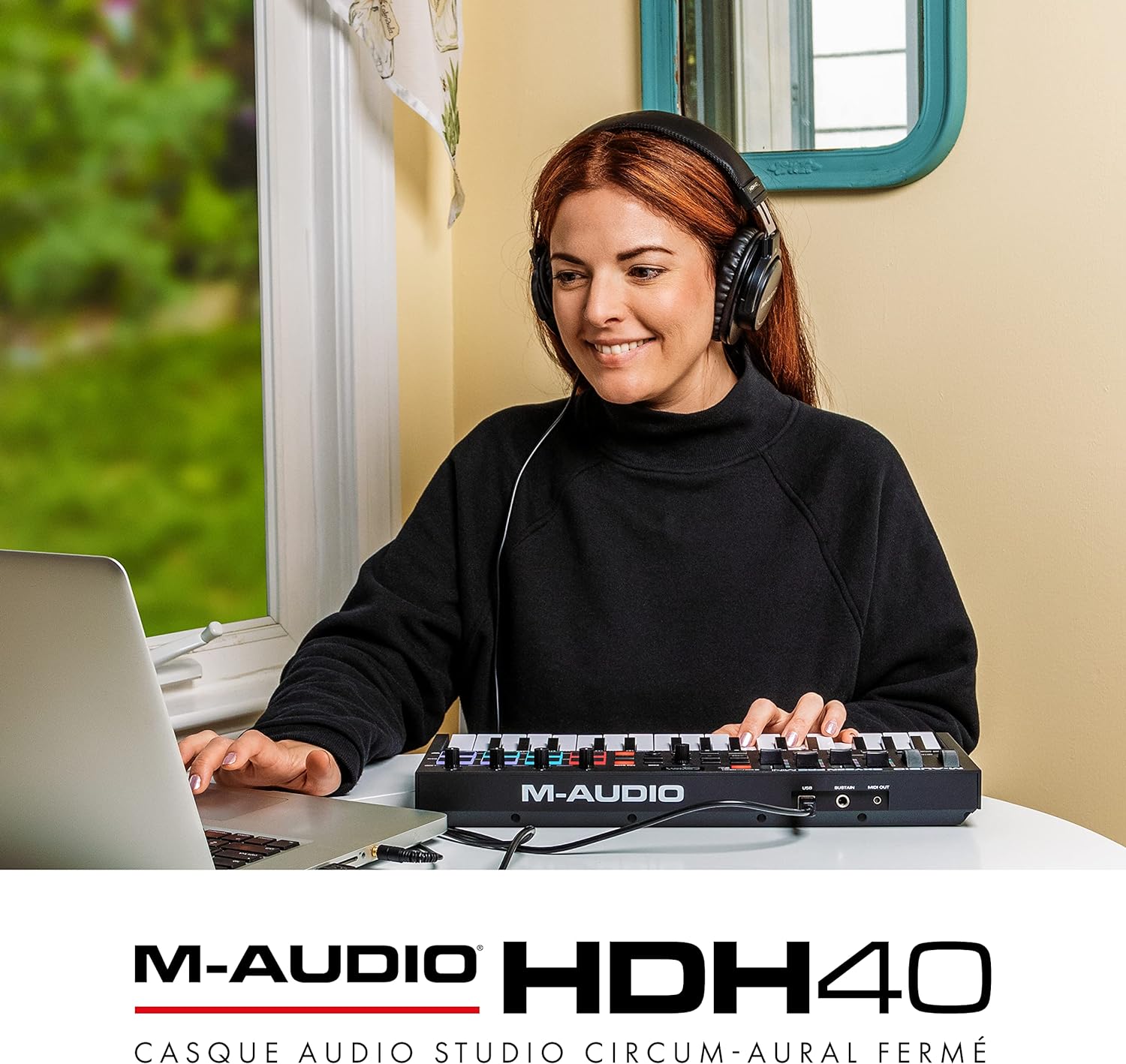 CASQUE STUDIO  M-AUDIO HDH40