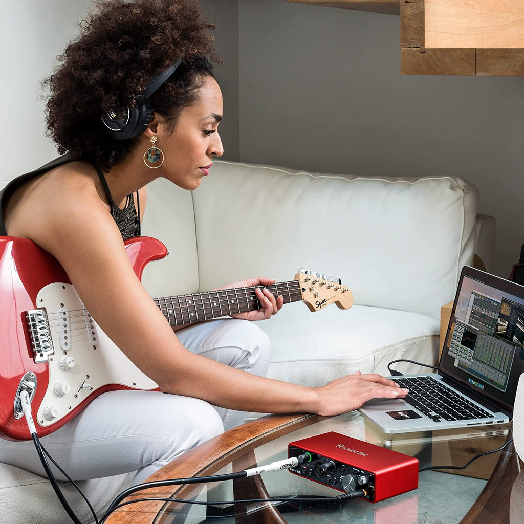 CARTE SON EXTERNE USB FOCURISTE SCARLETT 2I2 3E GENERATION