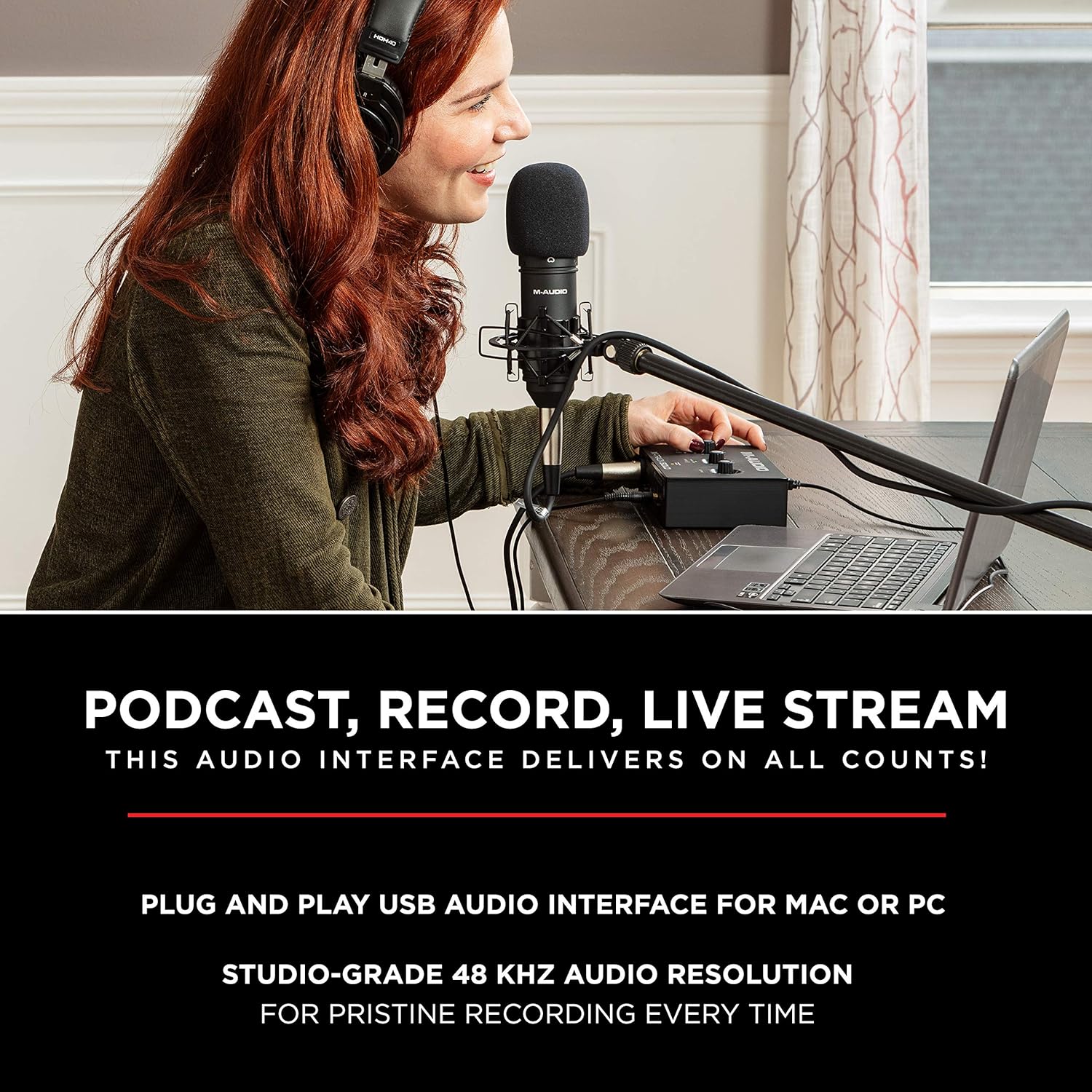 CARTE SON EXTERNE USB M-AUDIO M-TRACK SOLO