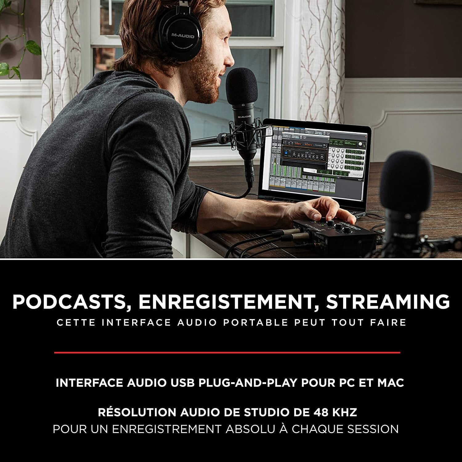 CARTE SON EXTERNE USB M-AUDIO M-TRACK DUO