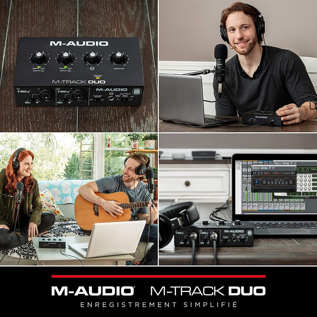 CARTE SON EXTERNE USB M-AUDIO M-TRACK DUO
