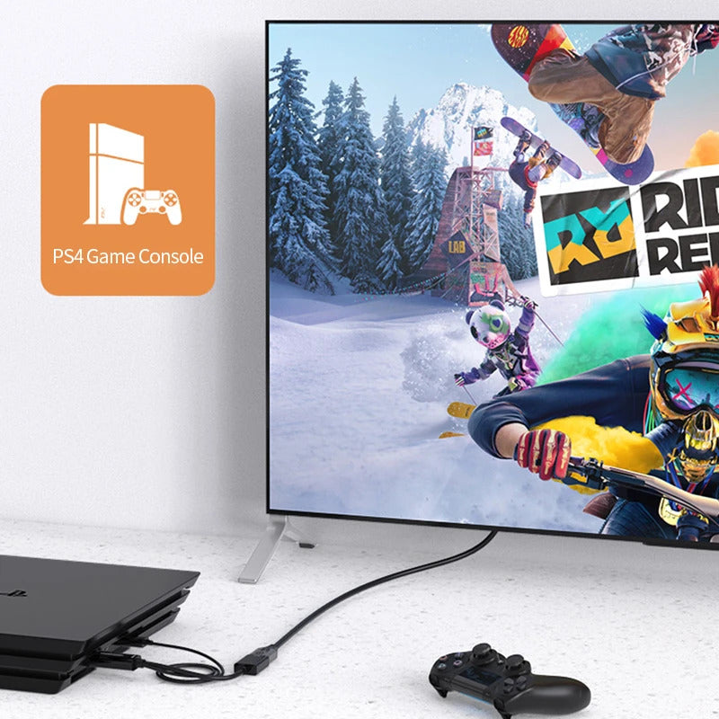 CONVERTISSEUR HDMI MALE VERS DISPLAYPORT FEMELLE 4K@60