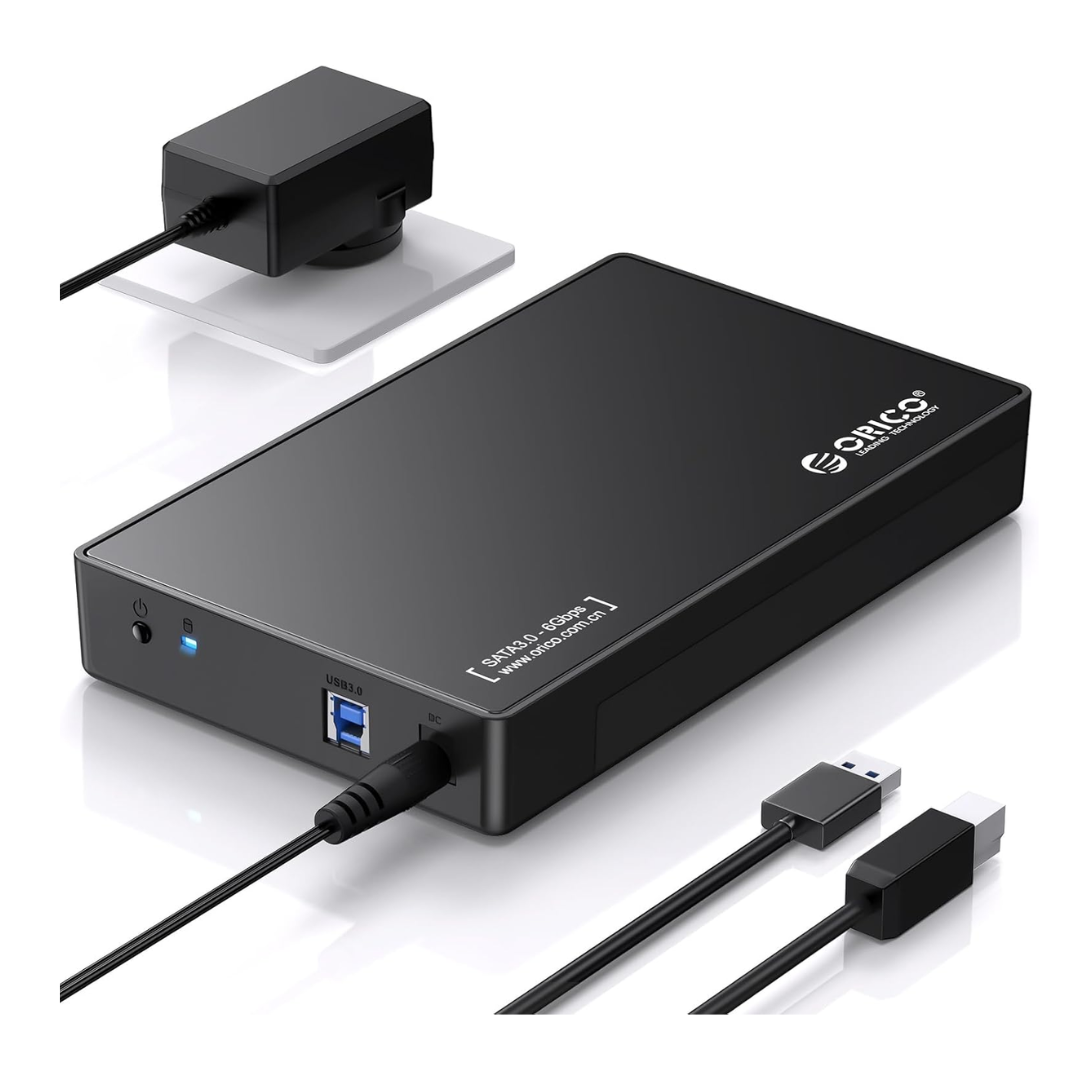 BOITIER POUR HDD SATA 2.5/3.5 ET SSD SATA 2.5 ORICO