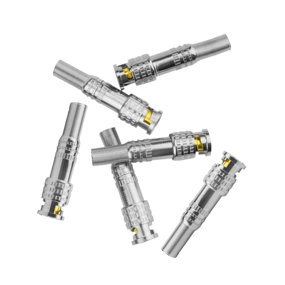 20x CONNECTEURS COAXIAUX MALES BNC RG59