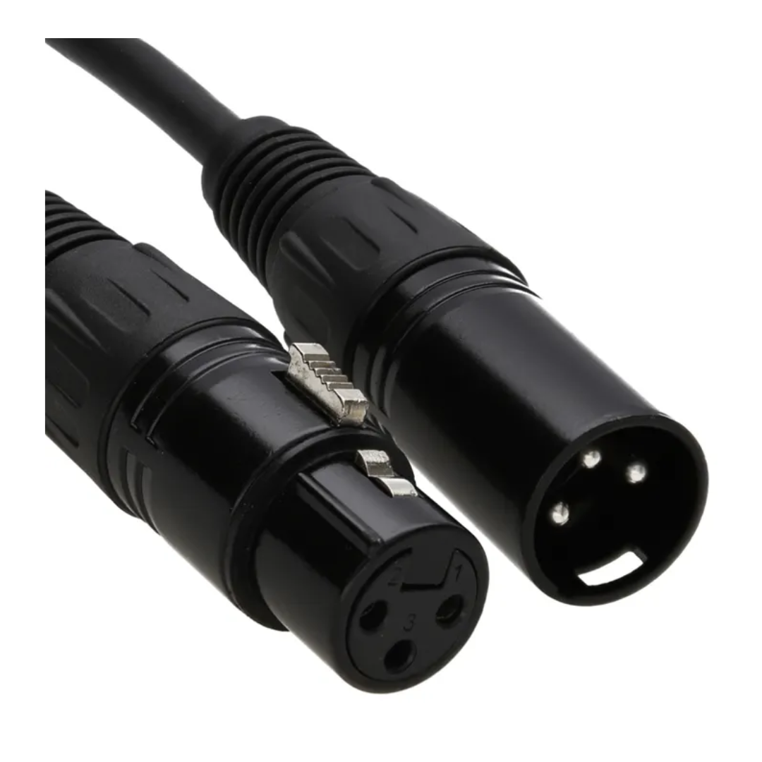 CABLE AUDIO XLR MALE VERS XLR FEMELLE 10M