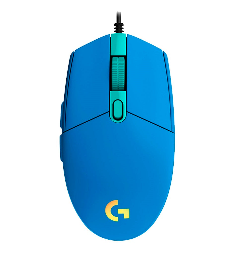 SOURIS GAMING FILAIRE LOGITECH G203 LIGHTSYNC (BLEU)