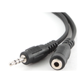 CABLE/RALLONGE JACK 3.5MM STEREO MALE-FEMELLE 5M