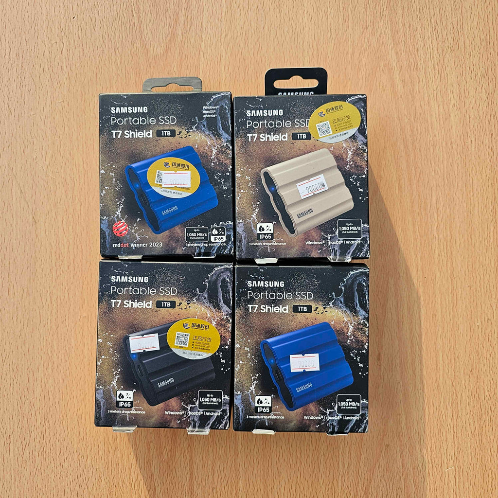 SSD EXTERNE USB/USBC 1TO SAMSUNG T7 SHIELD